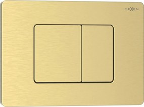 Mexen Tex 05 бутон за промиване неръждаема стомана, златен матиран - 6105-11