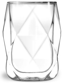 Комплект от 2 чаши за лате с двойни стени, 350 ml Geo - Vialli Design