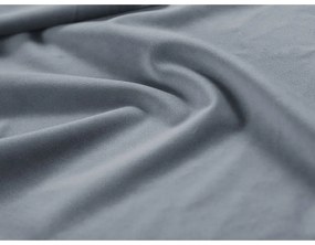 Светлосиньо тапицирано двойно легло с място за съхранение с включена подматрачна рамка 160x200 cm Casey – Mazzini Beds