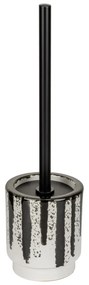 Черно-бял керамична четка за тоалетна Subiza – Wenko