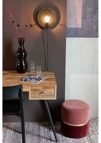 Черна стенна лампа Lea - White Label