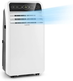 Klarstein METROBREEZE 9 New York, 2,6 kW, 9000 BTU / час., мобилен климатик, таймер, бял