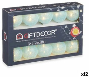 Гирлянда от LED Светлини Pall Син 2,3 m (12 броя)