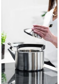 Матиран чайник от неръждаема стомана с бутало , 1,5 л Diamante - Vialli Design