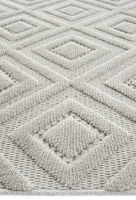 Килим Stone 1089, цвят Сив, 80 x 300 см