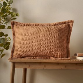 Памучна декоративна възглавница 30x50 cm Jaipur Chunky Waffle – Pineapple Elephant