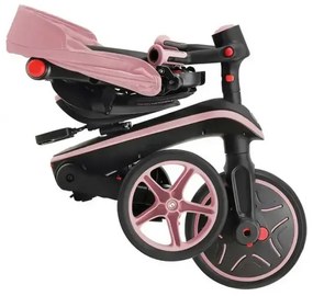 Детска триколка 4 в 1 GLOBBER EXPLORER TRIKE FOLDABLE, сгъваема, розов цвят