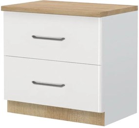 Подов шкаф Modena R-90-2F-White - White glossy