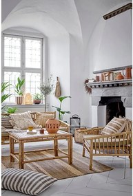 Бамбукова градинска масичка за кафе 60x90 cm Sole – Bloomingville