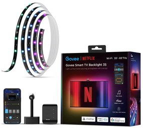 Govee - Backlight 3S Netflix TV 55-65" SMART LED подсветка RGBICW Wi-Fi + д.у.