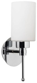 Бяла и сребърна стенна лампа Balcova – Opviq lights