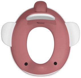 Тъмнорозова детска седалка за тоалетна Dusty pink – Kindsgut