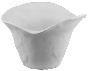 Меламинова купа за сосове 22x19,5xh15,5см бяла матирана (K-2019)