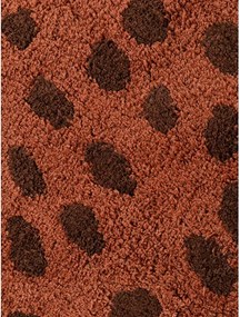 Кафяв памучен детски килим подходящ за пране/ръчно изработен 120x149 cm Snuggle Berry – Hanse Home