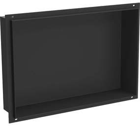 Mexen X-Wall-NR вградена полица без яка 45 x 30 см, черна - 1971453010