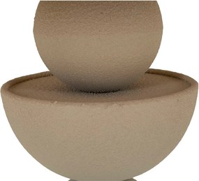 Кръгла странична масичка със стъклен плот ø 40,5 cm Dune – Mauro Ferretti