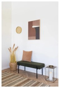 Тъмнозелена пейка от букле Swindon – House Nordic