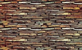 Stone Wall, golden - C0434