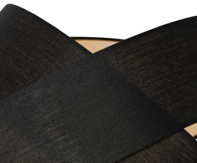 Модерна подова лампа черна - Cloth