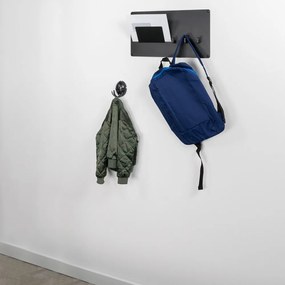 Черна кука за стена Tick - Spinder Design