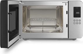 Микровълнова фурна с грил 4в1 SMEG Collezione MOC01BLMEU, 1900W, 29 л, 18 програми, Плавно затваряне, Звуков сигнал, LCD, Черен мат