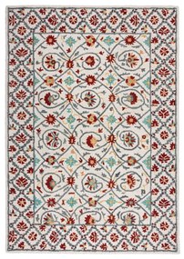 Червено-син ръчно изработен вълнен килим 160x230 cm Iris Traditional – Flair Rugs