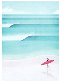Плакат 30x40 cm Surf Girl IV - Travelposter