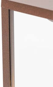 Индустриална външна подова лампа ръждяво кафява 40 cm IP44 - Charlois