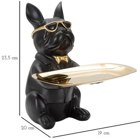 Статуетка от полирезин 23,5 cm Bulldog – Mauro Ferretti