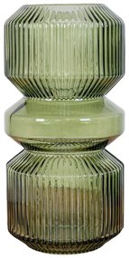 Зелена стъклена ваза - House Nordic