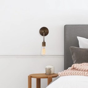 Стенна лампа в бронзов цвят Dartini – Opviq lights