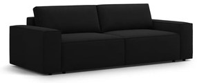 Черен разтегателен диван 247 cm Jodie – Micadoni Home
