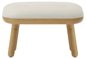 Стол в бял и естествен цвят Paff Low – UMAGE