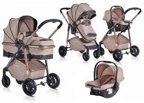 Бебешка количка 2в1 Milan CANGAROO - бежов