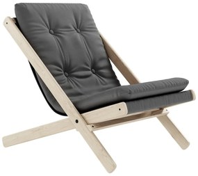 Тъмносиво градинско кресло Boogie – Karup Design