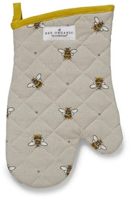 Бежови и жълти памучни кухненски ръкавици Bumble Bees - Cooksmart ®