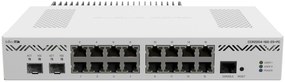 Комутатор Mikrotik CCR2004-16G-2S+PC с 16 Gigabit порта и 2 SFP+ порта