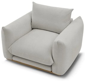 Светлосиво кресло Ernest – Bobochic Paris