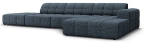 Син ъглов диван (десен ъгъл) Chicago - Cosmopolitan Design