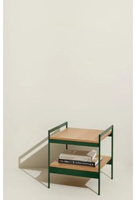 Странична масичка с дъбов плот 43x43 cm Jaunty – Hübsch