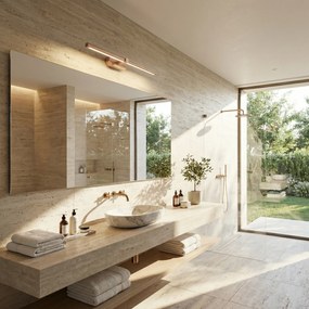 Stenen LED aplik za banya APP1896-1W 60 cm BRUSH COPPER