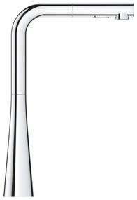 Кухненски кран Grohe Zedra-Glossy Silver
