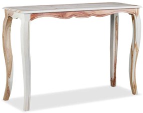 244348 vidaXL Конзолна маса, акация масив, 110x40x76 cм