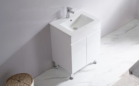 PVC долен шкаф за баня с мивка Ваная 2