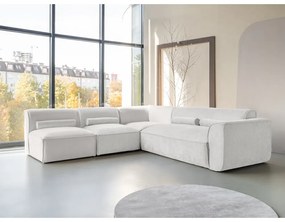 Кремав ъглов диван (ляв ъгъл) Flex Felix – Miuform