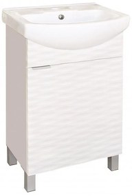 Долен шкаф за баня ICP 5091NEW, Inter Ceramic, с умивалник, 85x40x50см