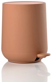 Оранжево пластмасово кошче за боклук с педал 3 l Nova One – Zone