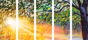 картини от 5 части – Изгрев в гората