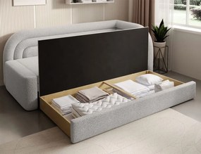 Разтегателно легло Fanuci - Бяло - Дясно