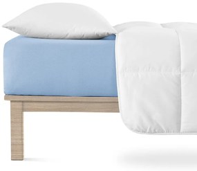 Син еластичен чаршаф от джърси 200x200 cm Boxspring – Andrea Simone